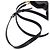 Borsa a mano Céline Soft 16 Camille Small in pelle nera - vista 5