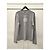 Dior Couture Pullover aus Kaschmir-Jersey Grau Zustand - Ansicht 4