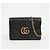 Gucci Mini Borsa GG Marmont Matelassé Black - vista 2