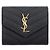 Autre Marque Cassandra Monogram Matelassé Gold Multi-Fold Kartenetui