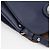 Burberry Borsa Tote in pelle blu navy con occhielli e stemma argento - vista 15