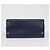 Burberry Borsa Tote in pelle blu navy con occhielli e stemma argento - vista 6