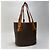 Borsa a secchiello Céline Macadam marrone pelle - vista 10