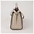 Fendi Borsa a spalla Medium Peekaboo Iconic Essential Tote Ivory Silver Tone - vista 3
