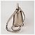Fendi Borsa a spalla Medium Peekaboo Iconic Essential Tote Ivory Silver Tone - vista 5