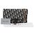 Dior Borsa Saddle Pouch Oblique Jacquard con Catena Blu
