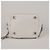 Maison Martin Margiela Mini borsa a secchiello da donna Bianco - vista 8