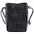 Bottega Veneta Mini borsa bucket Cassette nera