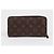 Louis Vuitton Cartera larga de Monogram Canvas - vista 3