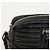 Prada Borsa a tracolla in pelle con logo in metallo Diagram e catena Nero - vista 4
