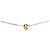 Fendi O Lock Halskette Gold - Ansicht 3
