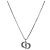Dior Collana Cubic CD Silver