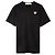 Comme Des Garcons T-Shirt mit goldenem Herz-Patch Schwarz