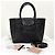 Miu Miu Borsa Tote Biker in Nappa Borsa a Tracolla Nera - vista 4