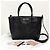 Miu Miu Borsa Tote Biker in Nappa Borsa a Tracolla Nera - vista 5