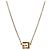 Collana Givenchy Cubic G Oro - vista 2