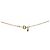 Collana Givenchy Cubic G Oro - vista 3