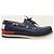 Louis Vuitton Scarpe da barca in pelle da uomo Americas Cup multicolore - vista 2