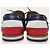 Louis Vuitton Scarpe da barca in pelle da uomo Americas Cup multicolore - vista 7