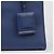 Prada Borsa tote e a tracolla Monochrome in pelle Saffiano blu - vista 4