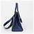 Prada Borsa tote e a tracolla Monochrome in pelle Saffiano blu - vista 7