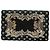 Dolce & Gabbana Clutch da sera in velluto nero con cornice dorata - vista 2
