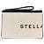 Stella Mc Cartney Clutch in cotone beige