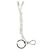 Prada White Recycled Polyamide Keychain