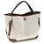 Chloé Borsa a tracolla in tessuto beige - vista 2
