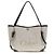 Chloé Bolsa de ombro em algodão cinza