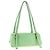 Versace Borsa a tracolla in pelle di agnello bicolore - vista 2