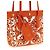 Dolce & Gabbana Orange Baumwoll-Tote-Bag - Ansicht 3