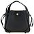Tory Burch Borsa in pelle di vacchetta nera