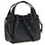 Tory Burch Borsa in pelle di vacchetta nera - vista 2