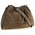 Brunello Cucinelli Clutch in pelle di vitello marrone - vista 2