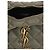 Autre Marque Graue Lammleder-Handtasche - Ansicht 4