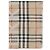 Sciarpa Burberry Check in lana e seta beige - vista 3