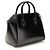 Givenchy Borsa Bos Taurus in pelle di vitello nera - vista 3