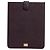 Dolce & Gabbana Custodia per tablet in pelle marrone scuro con placca logo