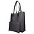 Salvatore Ferragamo Borsa a spalla in pelle nera - vista 3