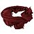 Dolce & Gabbana Sciarpa Wrap DG Crown in Cashmere e Seta Rossa con Frange - vista 4