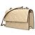 Tory Burch Borsa crossbody in pelle beige - vista 2