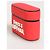 Dolce & Gabbana Custodia Airpods da uomo in PVC rosso con logo DG embossed e supporto a ribalta - vista 2