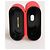 Dolce & Gabbana Custodia Airpods da uomo in PVC rosso con logo DG embossed e supporto a ribalta - vista 5