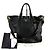 Prada Borsa Tote e borsa a tracolla in Vitello Daino - vista 2