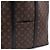 Louis Vuitton Borsa tote e a tracolla da uomo Monogram Macassar Weekend GM - vista 9