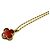 Van Cleef & Arpels Collana Sweet Alhambra in oro rosa e cornalina - vista 6