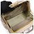 Prada Borsa Tote Frame Lock in pelle di vitello morbida Grigio POMICE - vista 5