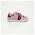 Gucci Sneakers Ace Crystal Web Stripe Purple - vista 3