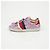 Gucci Sneakers Ace Crystal Web Stripe Purple - vista 6
